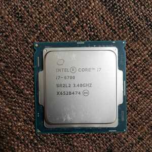 Intel Core i7-6700 3.40GHz SR2L2中古pc解体ジャンク品！