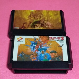 ファミコンソフト『グーニーズ』1&2セット