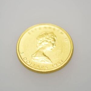 K24 純金　1/10オンス　メイプルリーフ金貨 カナダ