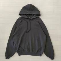 AURALEE/オーラリー/SUPER SOFT SWEAT BIG PULLOVER PARKA/INK BLACK /ビックシルエット/スウェットパーカー/良質素材/SIZE 4_画像2