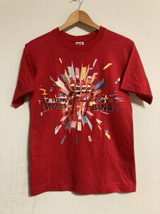 ★美品 THE ROLLING STONES ローリングストーンズ 2007 ヨーロッパ ツアー Tシャツ S バンドTシャツ レッド ベロ 