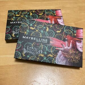 【最終値下げ:超美品・ほぼ未使用】MAYBELLINEポストカード アイシャドウ パレット 【コレクション】 AL-1
