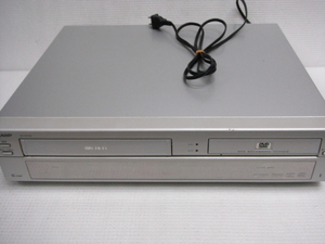 SHARP シャープ VTR一体型DVDビデオレコーダー DV-RW100 ビデオデッキ VHS 動作確認済 2003年製 Z-c