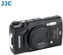 高品質のABS素材 キャップ取り外し不要 フチを回転して開閉が可能 オリンパス Olympus TG-6 TG-5 TG-4 TG-3 TG-2 TG-1 対応 LB-T01 互換_画像6