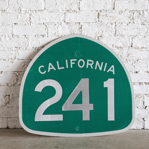 看板 標識 カリフォルニア California アメリカ標識 オリジナル サイン 道路標識 ヴィンテージサイン インテリア ガレージ アンティーク
