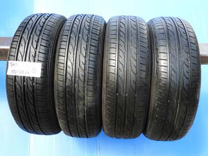 ★【SHT1430】 送料無料！2019年製 DUNLOP EC202 ダンロップ ノーマル サマー 中古タイヤ【175/65R14】4本 ★