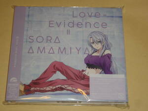 雨宮天★　CD＋BD　『Love－Evidence』　期間生産限定盤　★ 特典無　未視聴