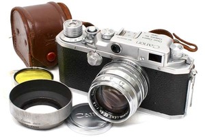 #SY4439# Canon /CANON range finder Ⅳ-F Canon lens 50./f1.8 attaching #