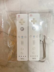 任天堂 Wii リモコン 白 ホワイト 2個セット　
