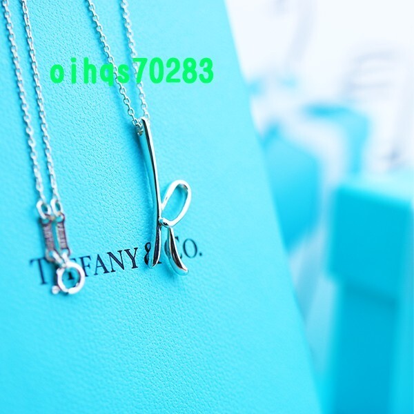 新品 未使用 TIFFANY &Co. ティファニーイニシャルKネックレス