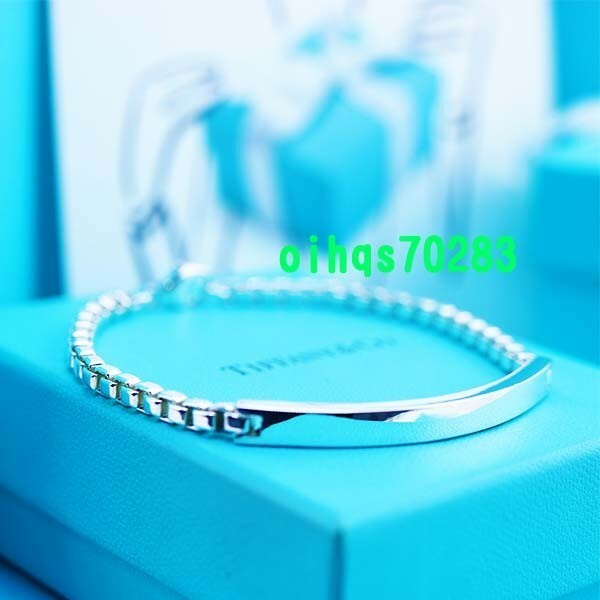 新品　未使用 TIFFANY &Co. ティファニーベネチアンIDブレスレット