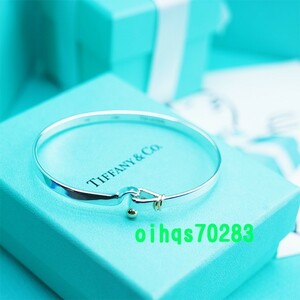 新品　未使用 TIFFANY &Co. ティファニーフック＆アイ バングル2