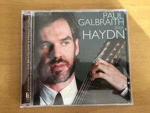 （日本未発売・レア・クラシックCD）ハイドン　Paul Galbraith plays HYDN