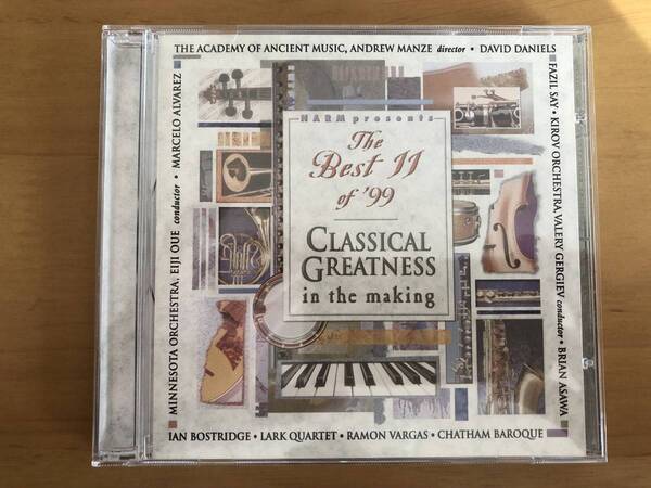 (日本未発売・レア・クラシックCD)CLASSICAL GREATNESS in the making