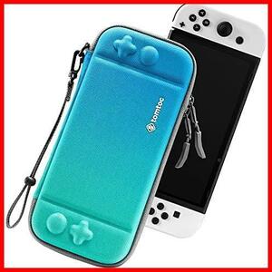 ★色:Switch(有機ELモデル対応)-ネオンブルー★ Nintendo Switch対応 tomtoc ハードケース スイッチ有機ELモデル用 耐衝撃 薄型
