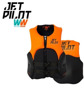ジェットパイロット JETPILOT 2022 ライフジャケット JCI認定 送料無料 フリーライド F/E ネオ CGA ベスト JA22113CGA オレンジ 2XL