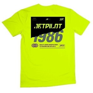 ジェットパイロット JETPILOT 2022 Tシャツ マリン 送料無料 シュレッド メンズ Tシャツ SHRED MENS TEE ハイ ビジ イエロー L 2S21501