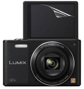 11-08-01【高光沢タイプ】Panasonic LUMIX SZ10用 指紋防止 反射防止 気泡レス カメラ液晶保護フィルム