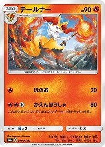 ポケモンカード 【SM6】　テールナー　C　013/094　禁断の光