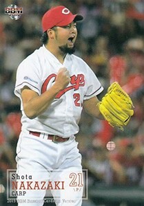 BBMベースボールカード　中崎翔太　広島　#168　レギュラーカード　2019年 1stバージョン