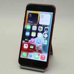 Apple iPhoneSE 128GB (PRODUCT)RED (第2世代) A2296 MXD22J/A バッテリ97%■SIMフリー(ロック解除済)★Joshin6182【1円開始・送料無料】