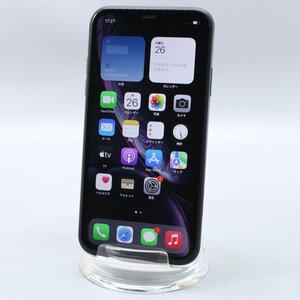 Apple iPhoneXR 128GB Black A2106 MT0G2J/A バッテリ88%■au★Joshin4208【1円開始・送料無料】