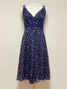 ANNA SUI アナスイ 2 ★used美品★花柄 可愛い ワンピース お花モチーフ チュールレース