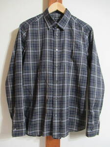 UNTITLED MEN/ Untitled men / Untitled men v shirt regular check black series base world 