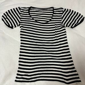 Re＊　ボーダー Tシャツ トップス　M