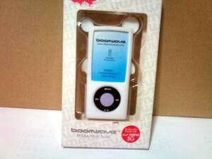  開封品iPod nano 第5世代用天使型シリコンケース白
