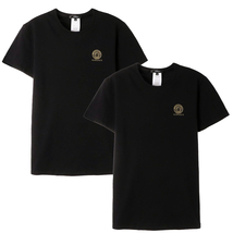 送料無料 10 VERSACE ヴェルサーチ AU10193 A232741 ブラック メデューサ クールネック 2枚セット 半袖 Tシャツ size 5_画像6