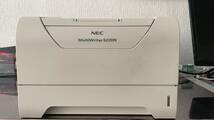 【カウンター数6659枚】NEC MultiWriter 5220N A4モノクロレーザープリンタ LAN/両面印刷対応 枚以下 印字OK【中古】_画像2