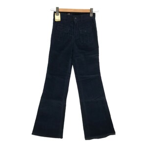 Lee 【men481AH】 70's 80's Lee 810-1041 コーデュロイフレアパンツ デッドストック タグ付き 42TALON ネイビー AG