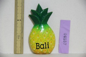  wooden Bali magnet pineapple search Bali sightseeing . earth production goods 