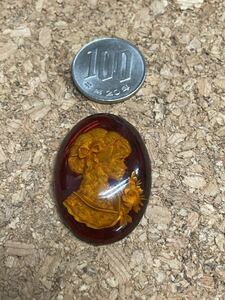  amber genuine article sculpture loose accessory gem d16