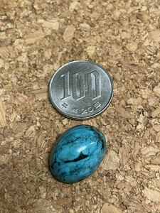 high-gradeターコイズ d48 天然トルコ石　ルース　turco turquoise jewelry インディアンジュエリー