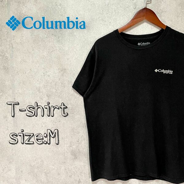 columbia コロンビア バックプリント Tシャツ 90s /M