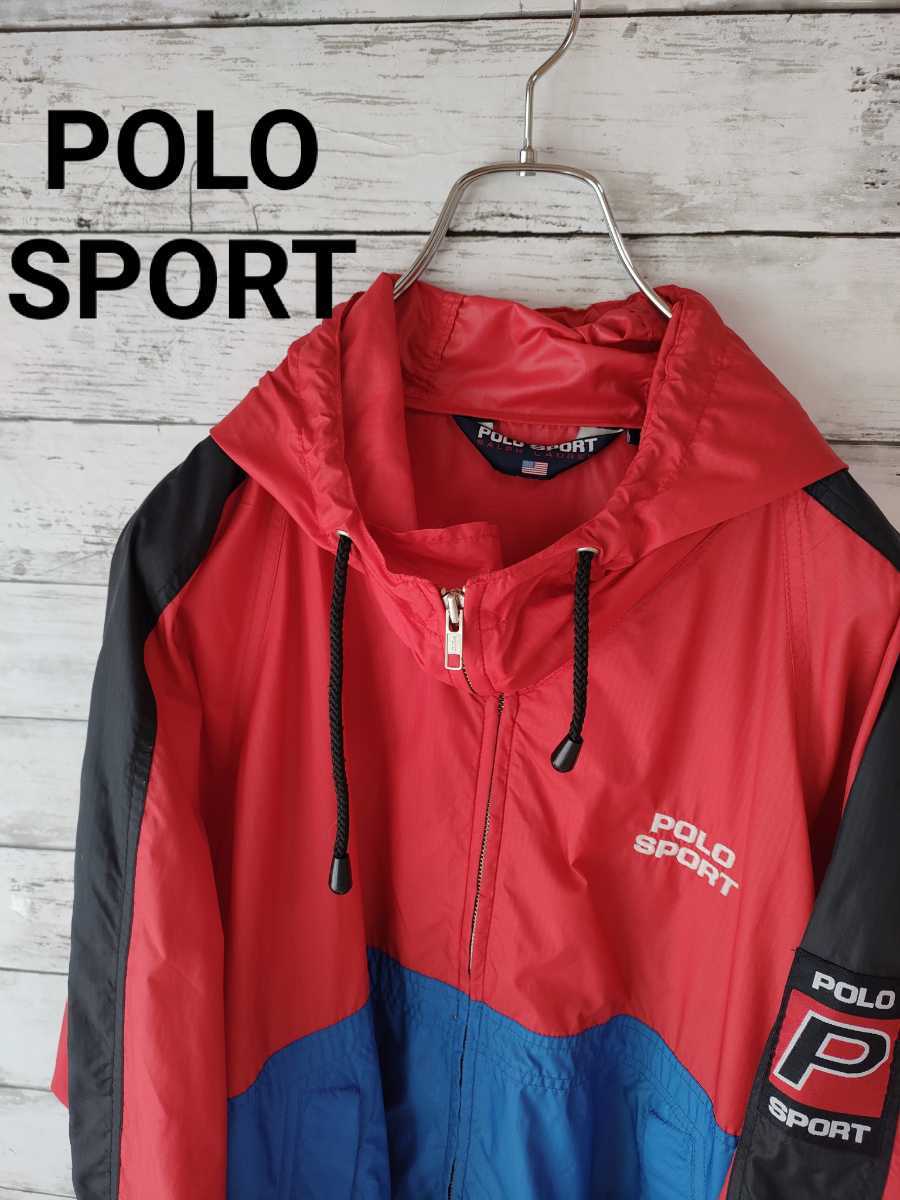 PayPayフリマ｜【美品・希少90's】POLO SPORT ポロスポーツ ナイロン 