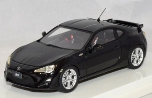 ■即決WIT'S 1/43【トヨタ 86 GT Limited 2012 (クリスタルブラックシリカ) CT445