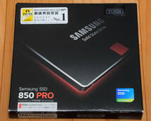 ◆未開封・数量限定◆SAMSUNGサムスン850 Pro 512GB◆名機SSD/長寿命高速MLC2ビット/3D V-NAND/SATA3.0/2.5インチ◆読550MB/S,書520MB/S◆2_画像1