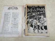 洋コミック　DEP LEPPARD　ROCK'N'ROLL COMICS　CIJ23_画像3