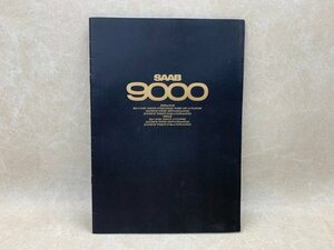 カタログ　SAAB　9000　西武自動車　CII104