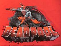 デッドプール DEADPOOL◆Tシャツ Lサイズ 未着用◆映画 マーベル コミック MARVEL Comics アメコミ ヒーロー USA Tshit_画像2