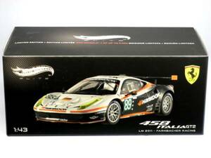 1/43 フェラーリ 458 Italia GT2 ルマン 2011 Fambacher Racing (MT5498X)