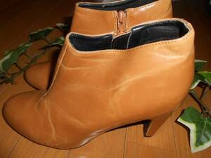 *osmosis Osmosis * short boots / bootie / Camel /36