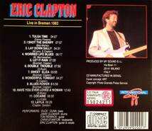 CD(輸入盤)■エリック・クラプトン Eric Clapton / Live in Bremen 1983■_画像3