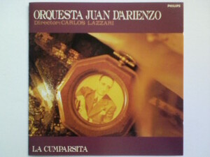 CD オルケスタ・フアン・ダリエンソ ラ・クンパルシータ ORQUESTA Juan D'Arienzo LA CUMPARSITA ファン・ダリエンソ カルロス・ラサリ