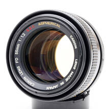 キヤノン Canon FD 24mm F1.4 SSC ASPHERICAL, 55mm F1.2 SSC ASPHERICAL, 85mm F1.2 SSC ASPHERICAL アスフェリカル 3本セット　_画像8