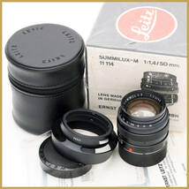 ライカ Leica ズミルックス Summilux F1.4 50mm Mマウント 第2世代 2nd Leitz ライツ 美品　　_画像1