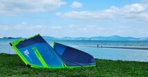 カイトボーディングギア18メートルカイトカイトサーフィン。 カイトのみ kiteboarding 良好な状態 kitesurfing kite surf _画像3